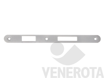 Immagine di Contropiastra per serratura patent Grande - bordo tondo - frontale 20 mm AGB
