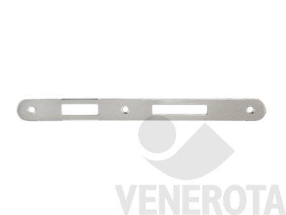 Immagine di Contropiastra per serratura patent Okay - bordo tondo - frontale 22 mm Bonaiti