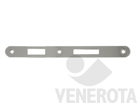 Immagine di Contropiastra per serratura patent Grande - bordo tondo - frontale 22 mm AGB