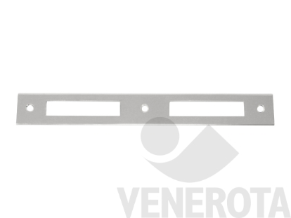 Immagine di Contropiastra per serratura patent a cilindro - bordo quadro a L - frontale 25 mm AGB