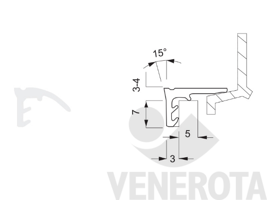 Immagine di Guarnizione superiore per HS S2586A Deventer