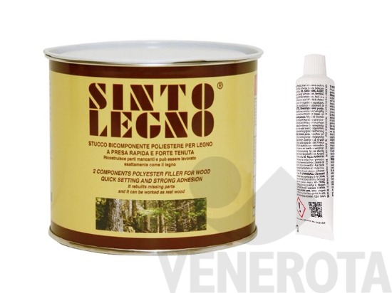 Immagine di Stucco bicomponente - 750 ml Sintolegno