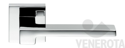 Immagine di Maniglia Zelda con rosetta quadra bassa 6 mm Colombo Design