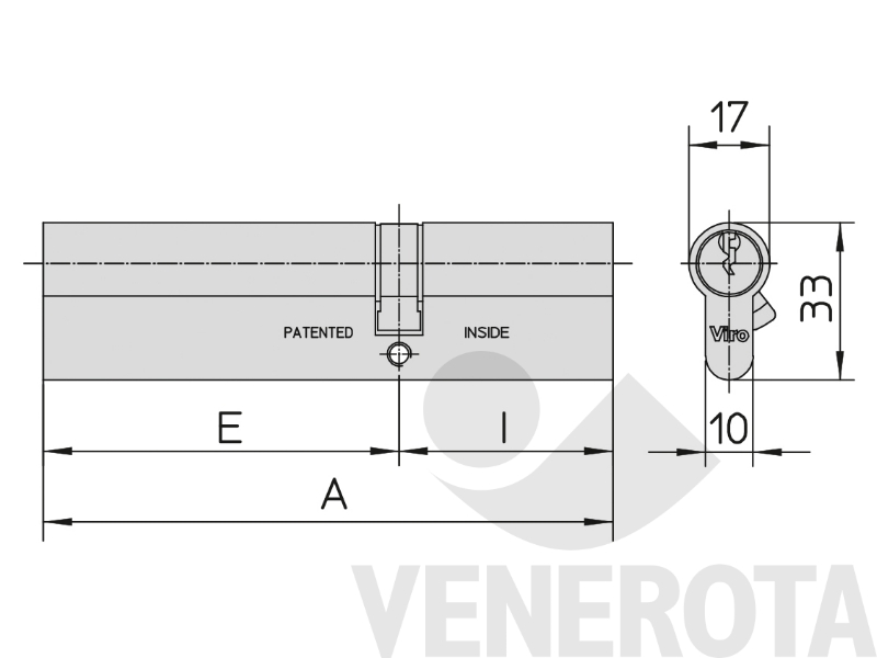 Immagine di Spranga universale meccanica l=2600 e accessori Viro