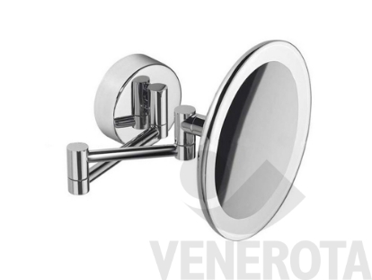 Immagine di Specchio ingranditore a muro con luce LED Contract Colombo Design