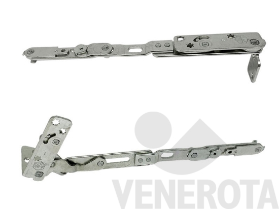 Immagine di Braccio cerniera A-B con supporto (V2) Multi Power scost.13 Maico