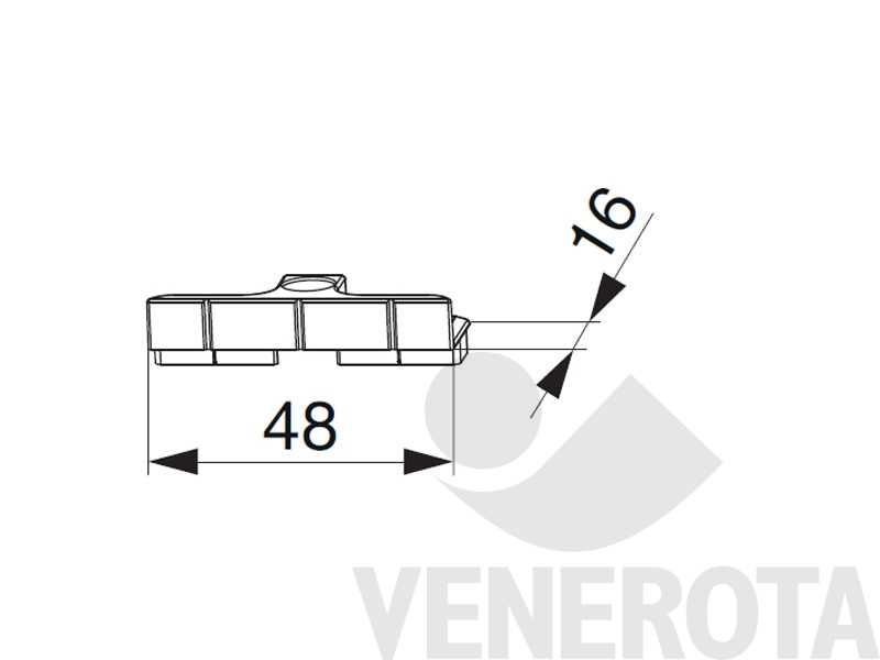 Immagine di Scontro nottolino per canalino euro 6/8x4 argento Maico 34921