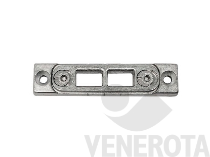 Immagine di Scontro catenaccio per alluminio 2 fori argento Maico 206143