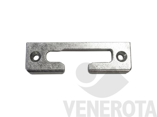 Immagine di Incontro doppio per fungo senza anello di rinforzo battuta 24 mm scostamento 13 mm destro argento Maico 361922