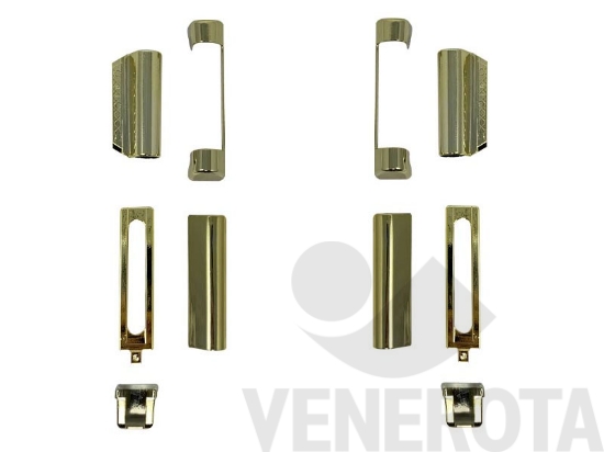Immagine di Kit di copertura supporto cerniera e supporto forbice per cava ferramenta Maico