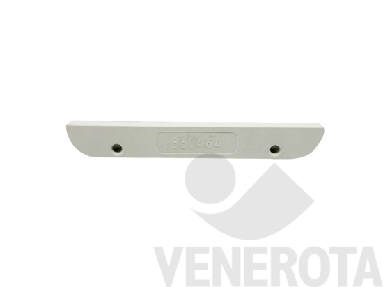 Immagine di Spessore per supporto cerniera doppia tazza A4 scostamento 13 10x72 mm spessore 4,5 mm grigio F1 Maico 360464