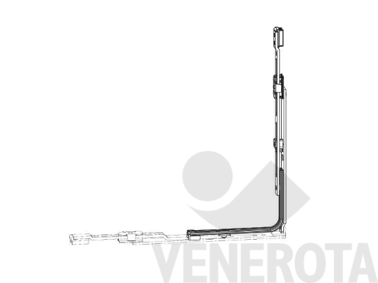 Immagine di Movimento angolare Multi Matic per arco prolungabile verticalmente LBB 500-1.650 argento Maico 224283