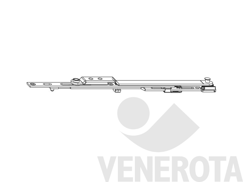 Immagine di Forbice supplementare MultiMatic premontata senza aerazione argento Maico 213043