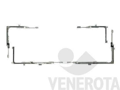 Immagine di Confezione base movimento angolare MM RS-AA sinistro argento Maico 102171