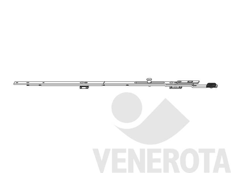 Immagine di Prolunga RS-CF rasabile a 200 mm con 1 fungo L=400 argento Maico 455612