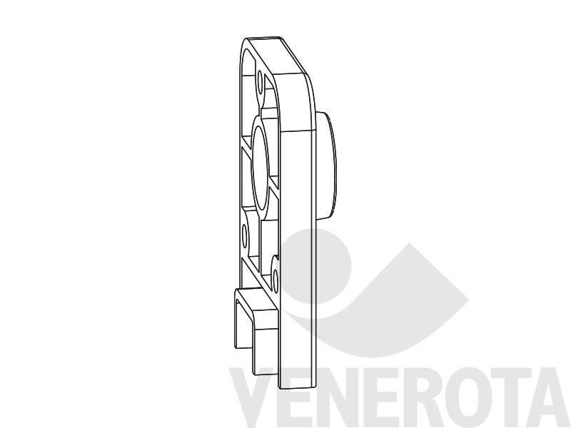 Immagine di Coprifresata inferiore HS nero Maico 41730