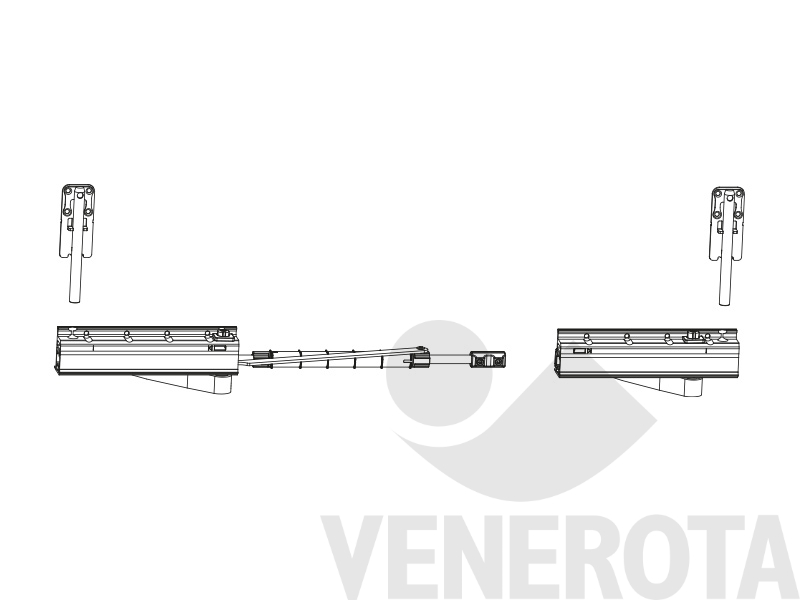 Immagine di Confezione carrelli PAS destro 160 kg Maico 466778