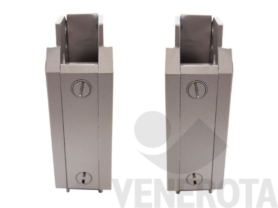 Immagine di Cerniera bilico orizzontale 300 kg 40 mm argento Maico U42660