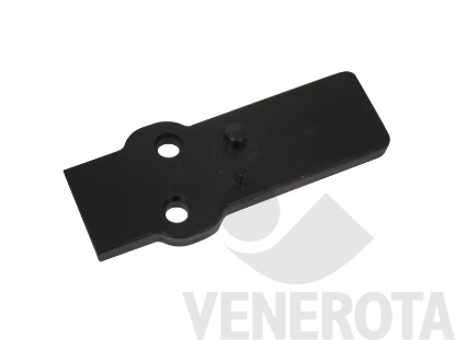 Immagine di Spessore staffa di chiusura alto 5 mm spessore 5 mm nero Maico 41521