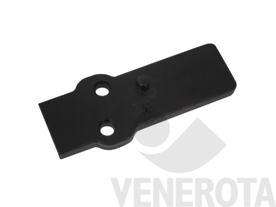 Immagine di Spessore staffa di chiusura alto 5 mm spessore 5 mm nero Maico 41521