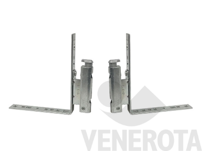 Immagine di Angolo cerniera DT130 per portafinestra con fissaggio battuta Maico