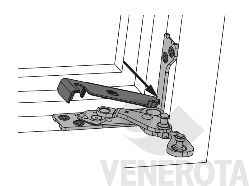 Immagine di Copertura Multi Power supporto cerniera legno Maico