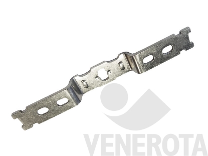 Immagine di Piastra cerniera ribalta / Braccio cerniera per anta battente finestre ad arco argento Maico