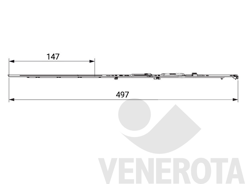 Immagine di Frontale forbice Multi Matic A-R/R-A Multi Power argento Maico