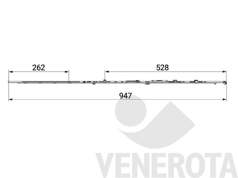 Immagine di Frontale forbice Multi Matic A-R/R-A Multi Power argento Maico