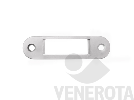 Immagine di Incontro Easy-Fix regolabile per serratura Mediana Evolution, Mediana Polaris 2XT bordo tondo e Centro solo scrocco - frontale 22 mm AGB