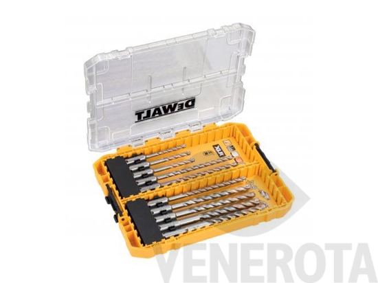 Immagine di Set 10 punte SDS + XLR in valigetta DeWalt DT70752-QZ