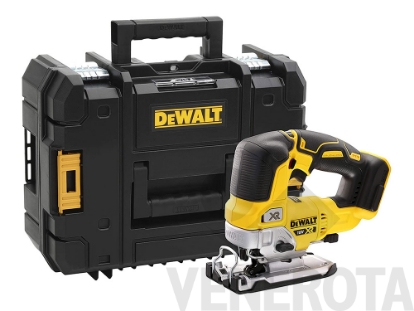 Immagine di Seghetto alternativo con impugnatura a staffa DeWalt DCS334NT-XJ