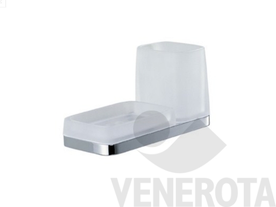 Immagine di Porta sapone con bicchiere Colombo Design W4272