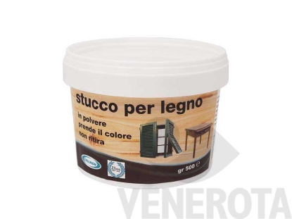 Immagine di Stucco in polvere per legno STP05 - 500 g Collmon