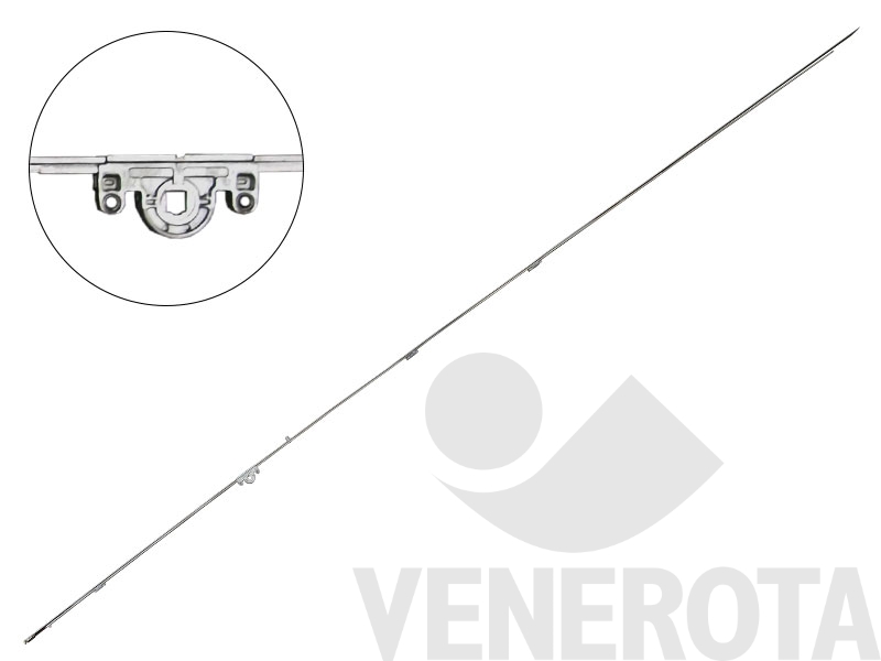 Immagine di Cremonesi anta ribalta sede maniglia costante entrata 15 mm Roto
