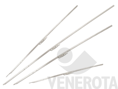 Immagine di Serrature HS alzante scorrevole entrata 27,5 mm argento Maico