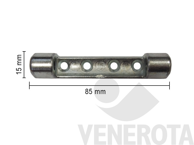 Immagine di Supporto forbice KF con perni 3x3 mm Siegenia Aubi TBSL6110-100010