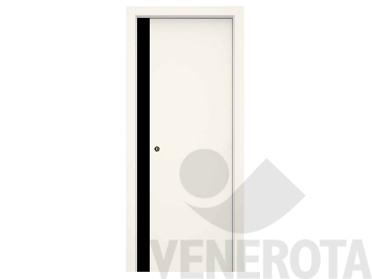 Immagine di Porta scorrevole interno muro laminatino bianco opaco Gold Idoor
