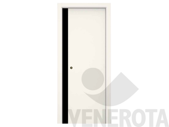 Immagine di Porta scorrevole interno muro laminatino bianco opaco Gold Idoor
