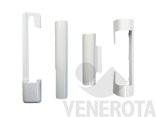 Immagine di Kit coperture NX lato cerniera bianco R07.2 Roto