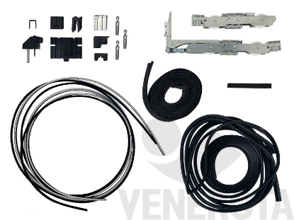 Immagine di Kit accessori per alzante scorrevole 1 anta XC controtelaio Eclisse AGB G022071093
