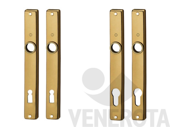 Immagine di Coppia placche strette 290GL - larghezza 28 mm Hoppe