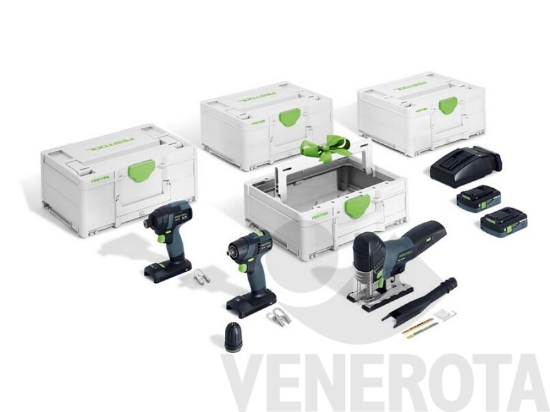 Immagine di Combo Set 18V per montaggi TID 18/TXS 18/PSC 420/TB M 137 Festool