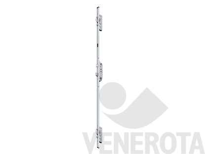 Immagine di Serratura multipunto 855GL inox comando cilindro F U24 per porte alluminio Fuhr