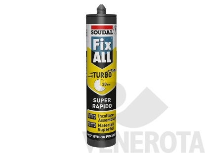 Immagine di Sigillante adesivo Fix ALL Turbo - 290 ml Soudal