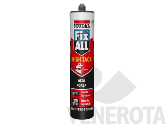 Immagine di Sigillante adesivo Fix ALL High-Tack invisible - 290 ml Soudal