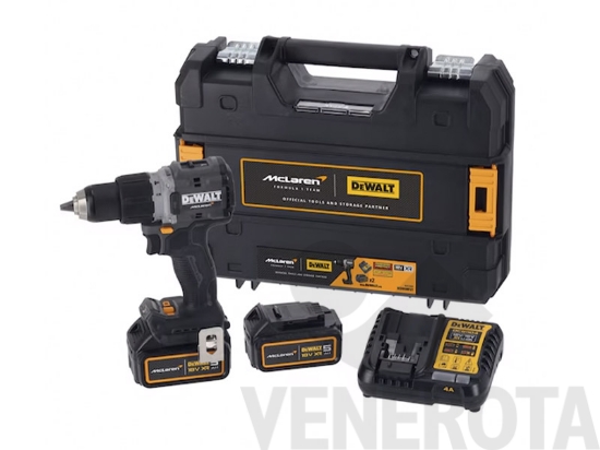 Immagine di Trapano avvitatore con percussione XR 18V McLaren DeWalt DCD85MP2T-QW