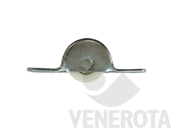 Immagine di Carrello in acciaio con ruota in delrin art. 1255 Omge