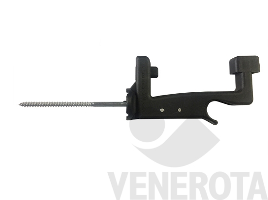 Immagine di Fermapersiana Grillo con ammortizzatore vite 120 mm Esinplast