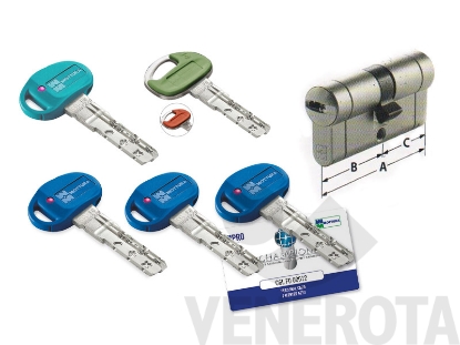 Immagine di Cilindro di sicurezza Champions PRO CP4D con funzione Armo - Riarmo Mottura